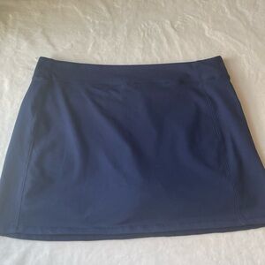 Lands' End Navy Mini Skirt